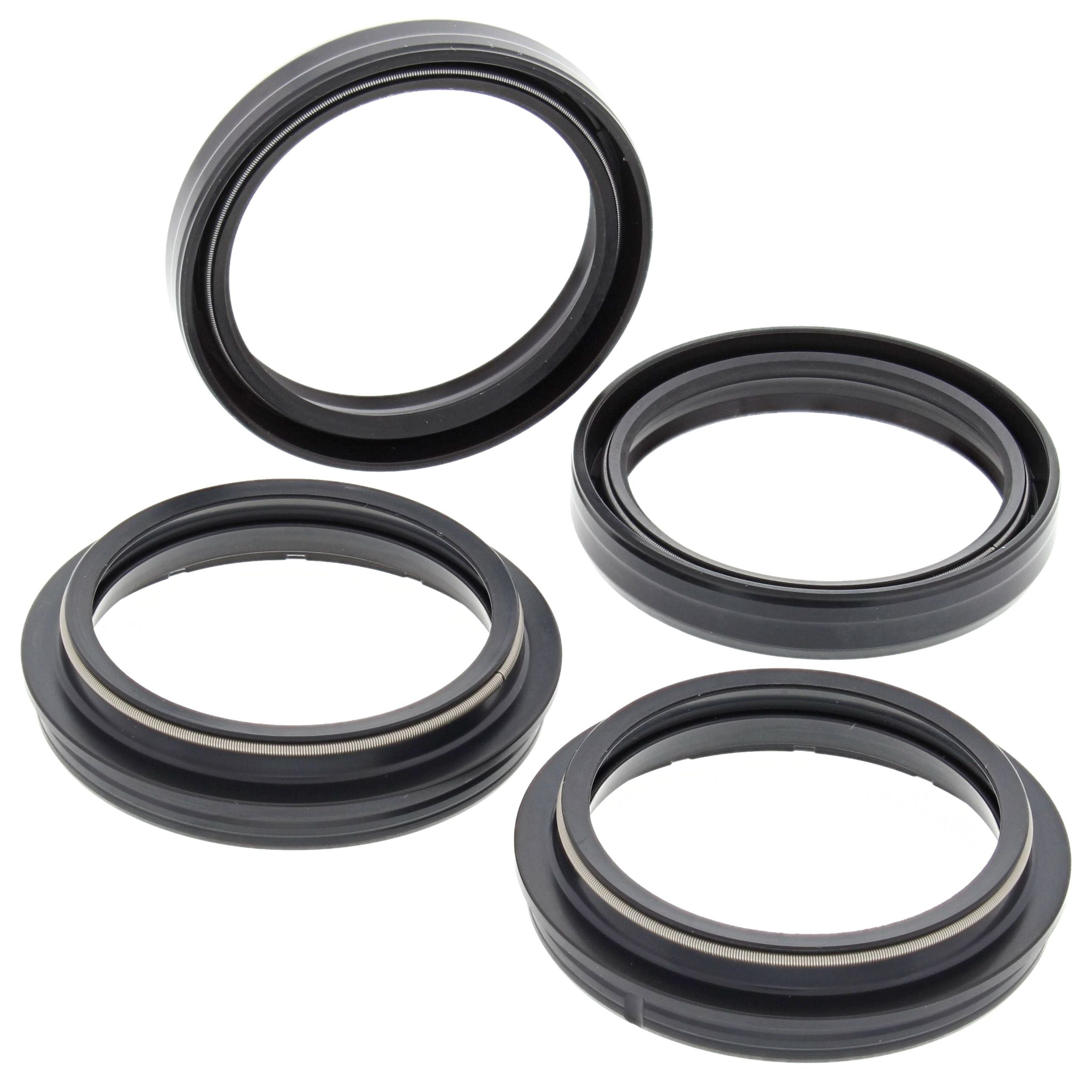 All Balls Fork Oil Seals & Dust Seals Kit For Harley FXDB Dyna Street Bob 2014-2016